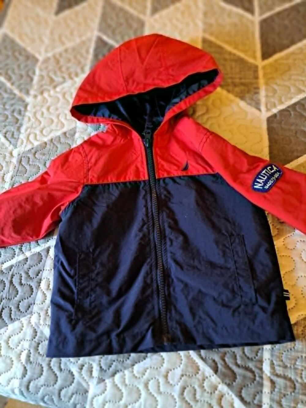 Nautica Zippered Wind Breaker Infant Jacket - size 6-9 months